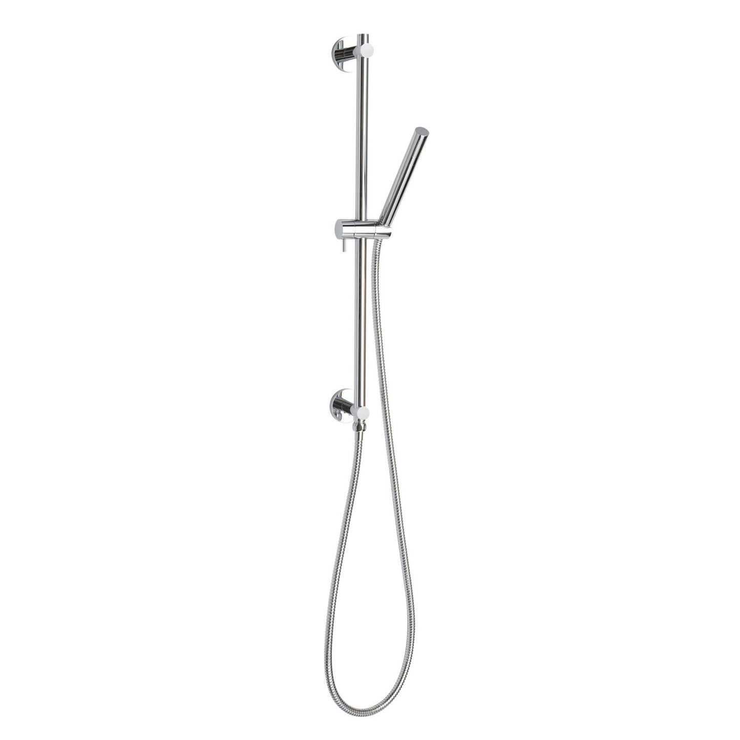 ThermaSol Shower Package w/Rain Canopy, Wall Shower Arm and Hand Shower, Round