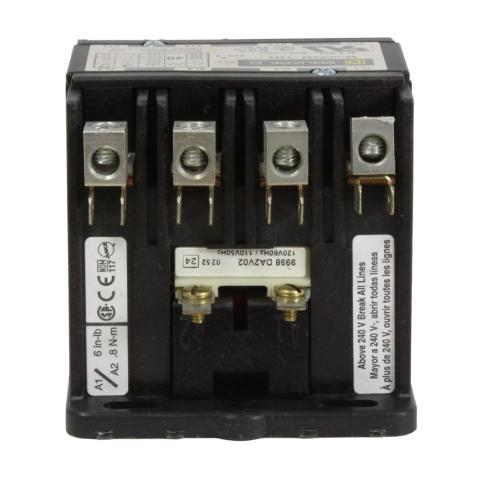 Mr. Steam 99006B Contactor, 50Amp, 4-Pole, 120V, 50/60, CU Series