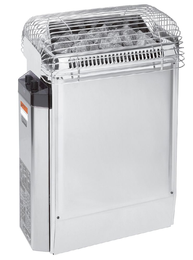 Harvia TopClass Series 4.5kW, Stainless Steel, Sauna Heater, Built-In Temperature Controls