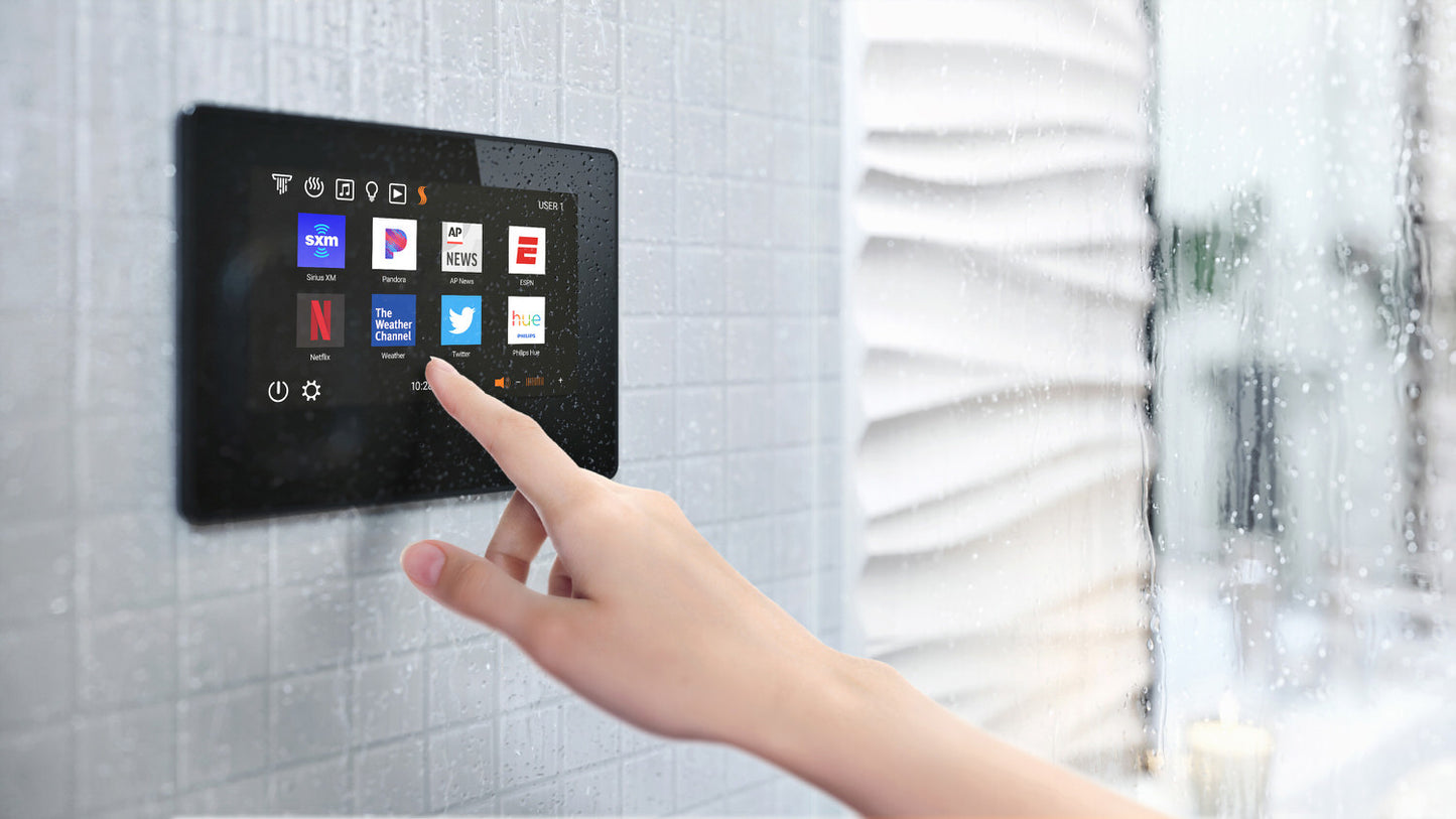 ThermaSol Steam Shower Control, 7", TouchScreen, WiFi