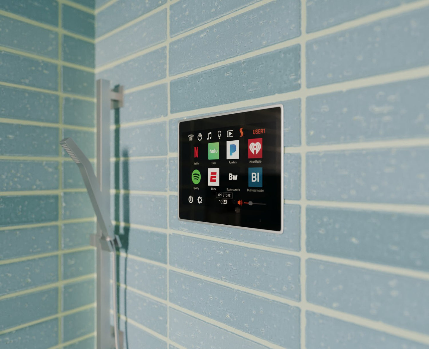 ThermaSol Steam Shower Control, 15", TouchScreen, WiFi