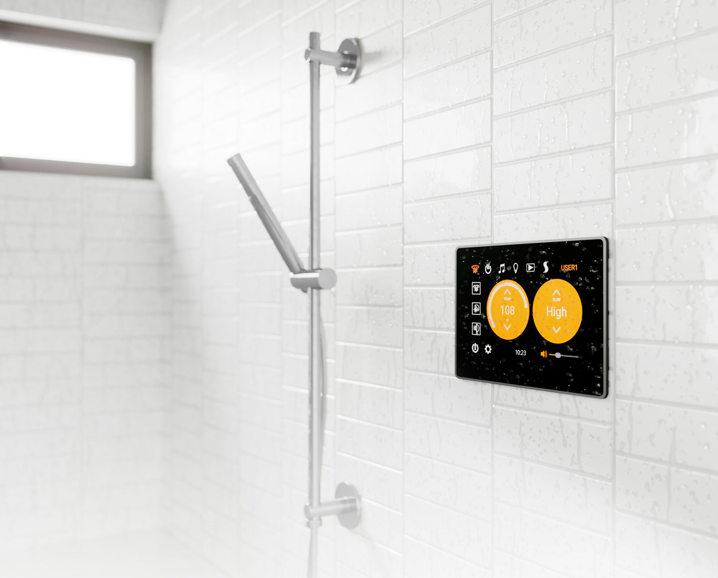 ThermaSol Steam Shower Control, 15", TouchScreen, WiFi