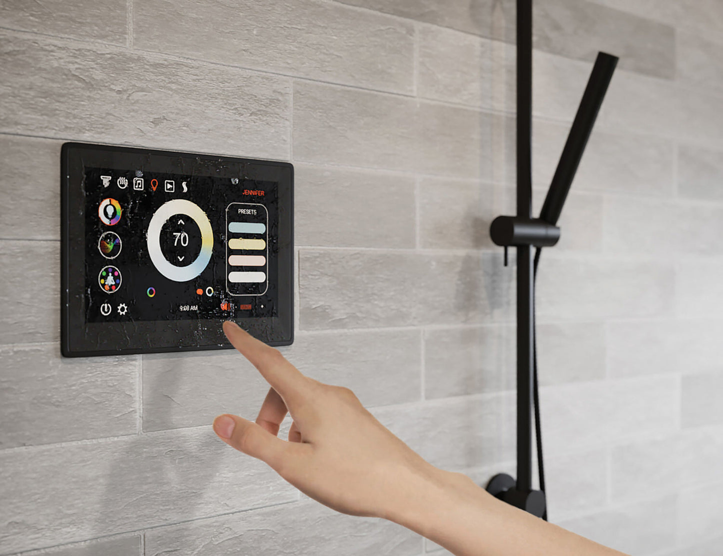 ThermaSol Steam Shower Control, 10", TouchScreen, WiFi