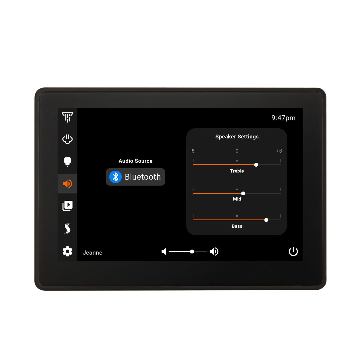 ThermaSol Steam Shower Control, 15", TouchScreen, WiFi