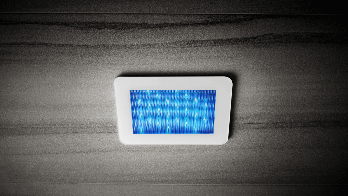 Mr.Steam In-shower ChromaTherapy Light with LED Clusters 12.62"
