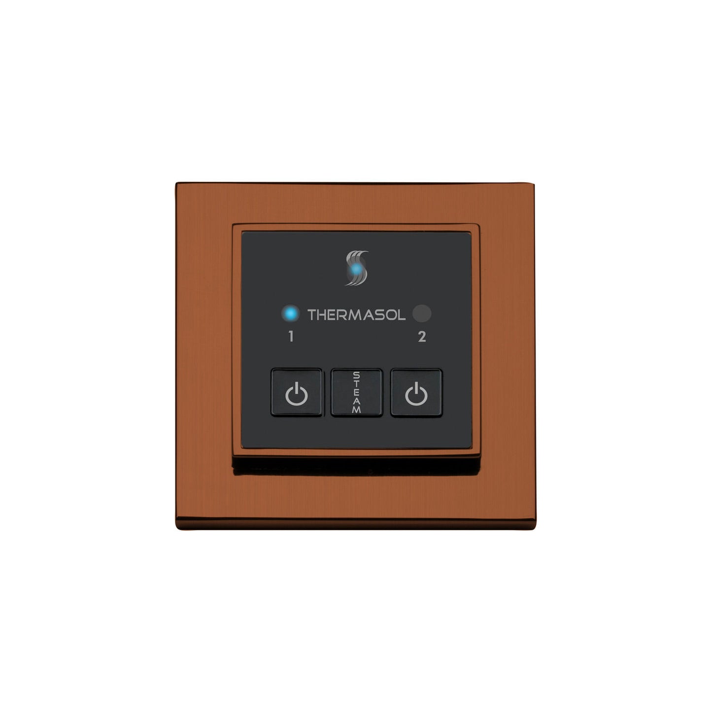 ThermaSol Steam Shower Control, Easy Start Series, Modern Recessed