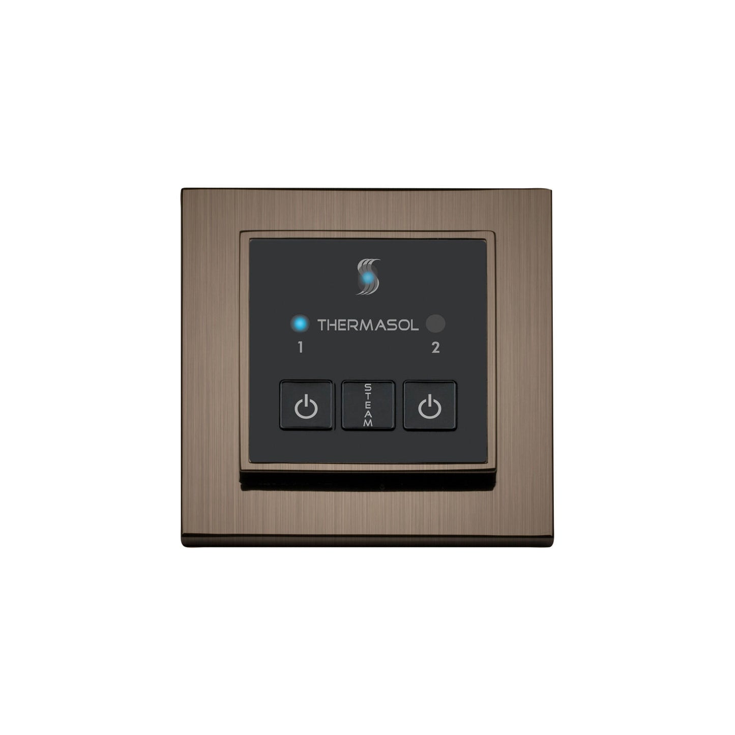 ThermaSol Steam Shower Control, Easy Start Series, Modern Recessed