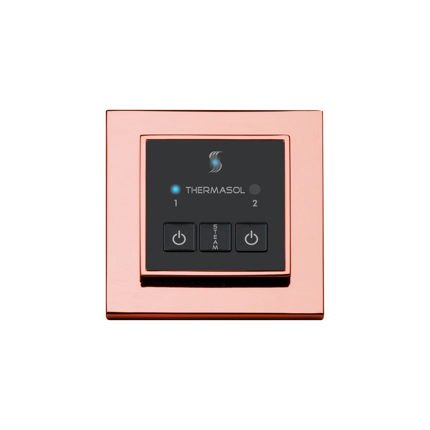 ThermaSol Steam Shower Control, Easy Start Series, Modern Recessed