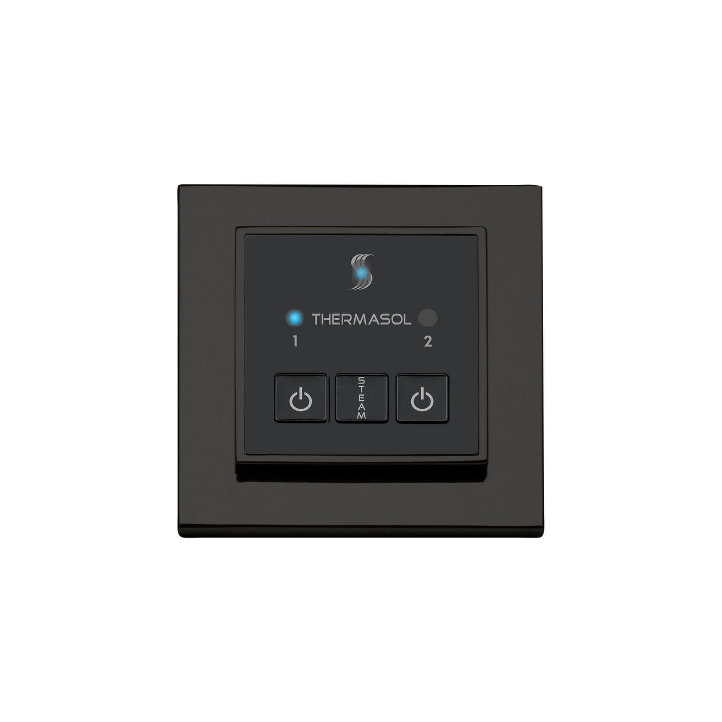 ThermaSol Steam Shower Control, Easy Start Series, Modern Recessed
