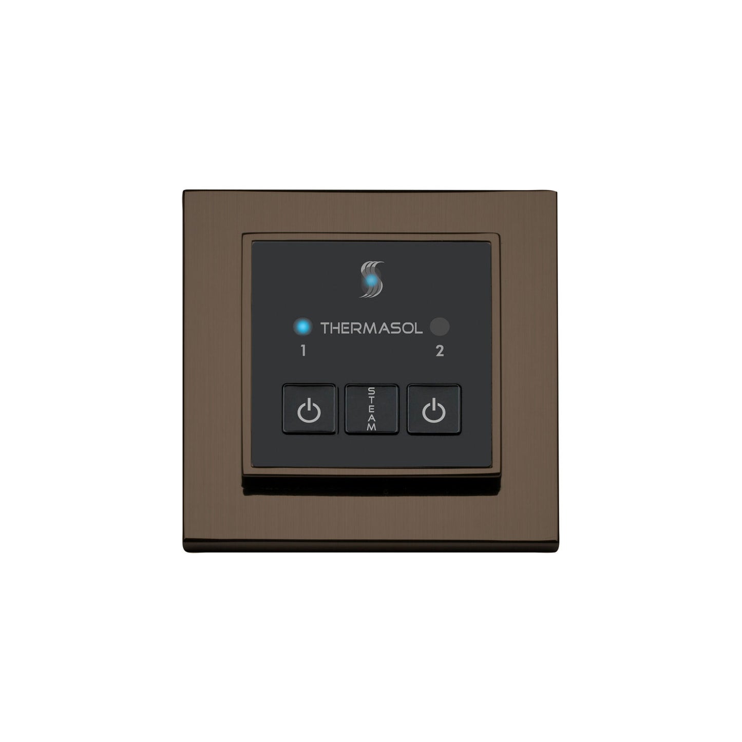 ThermaSol Steam Shower Control, Easy Start Series, Modern Recessed
