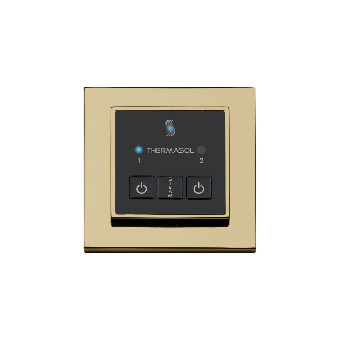 ThermaSol Steam Shower Control, Easy Start Series, Modern Recessed