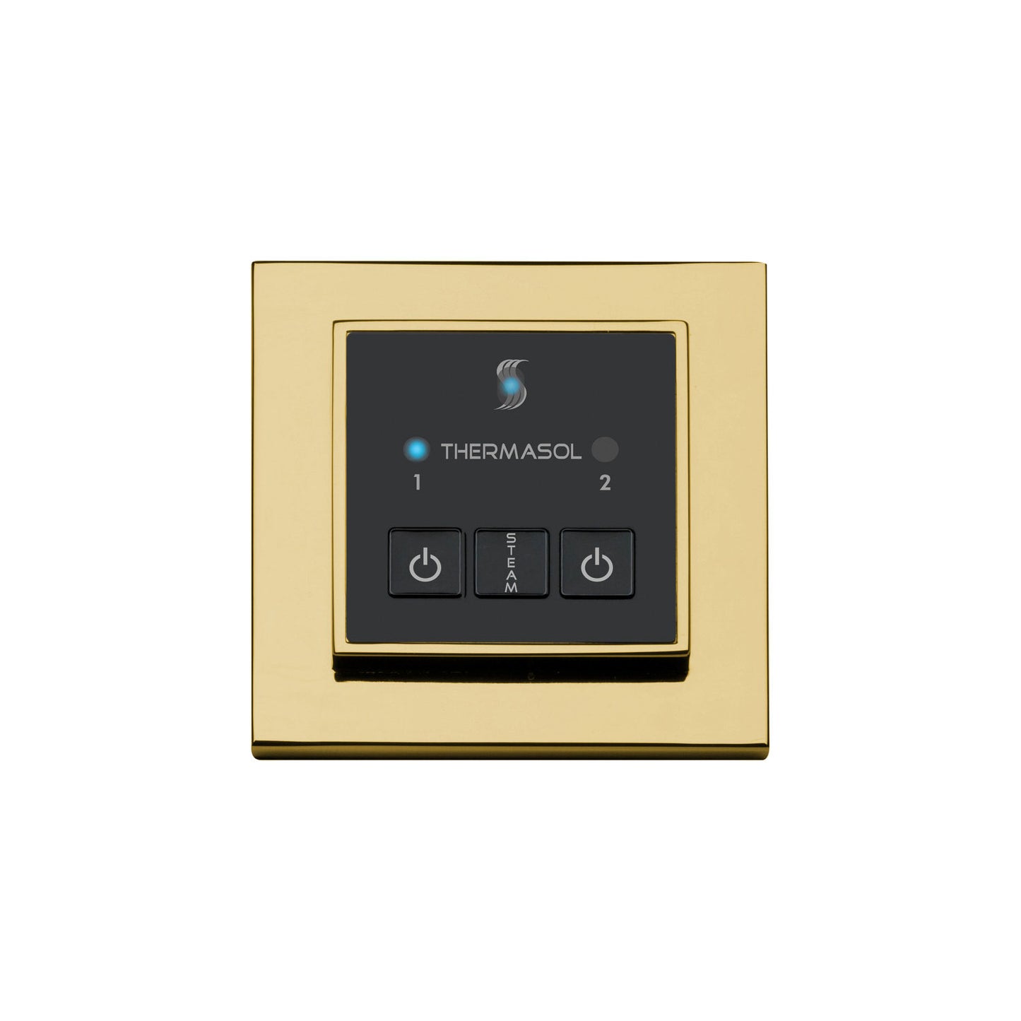 ThermaSol Steam Shower Control, Easy Start Series, Modern Recessed
