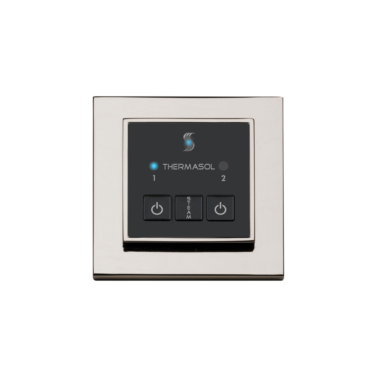 ThermaSol Steam Shower Control, Easy Start Series, Modern Recessed