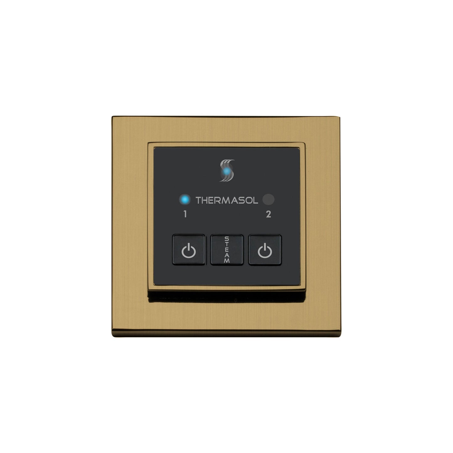 ThermaSol Steam Shower Control, Easy Start Series, Modern Recessed