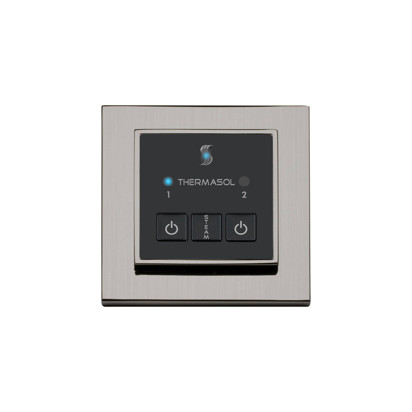 ThermaSol Steam Shower Control, Easy Start Series, Modern Recessed