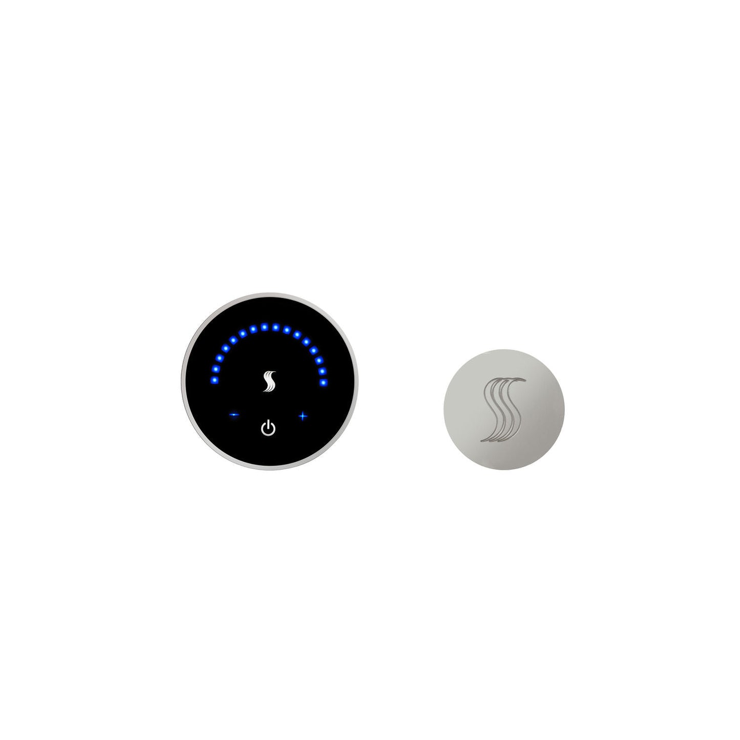 ThermaSol MicroTouch Steam Shower Control w/SteamVection Steamhead, Flushmount