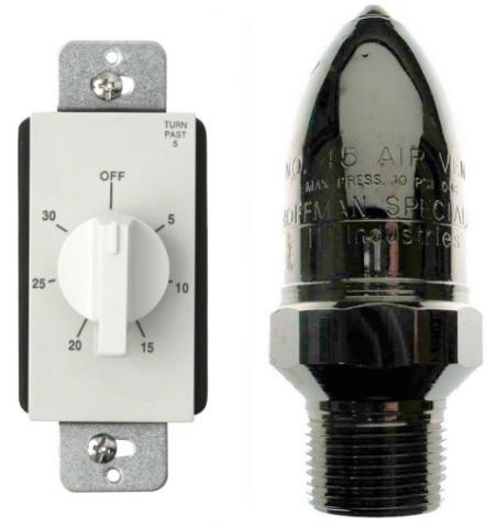 Mr.Steam 104327B 30-Minute Mechanical Count-Down Timer w/Steam Vent
