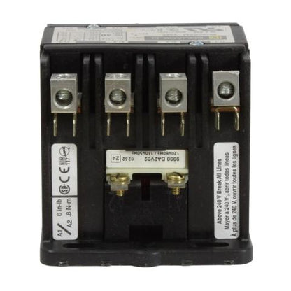 Mr. Steam 99006B Contactor, 50Amp, 4-Pole, 120V, 50/60, CU Series