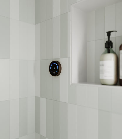 ThermaSol Steam Shower Control, MicroTouch Series, Contemporary Flushmount