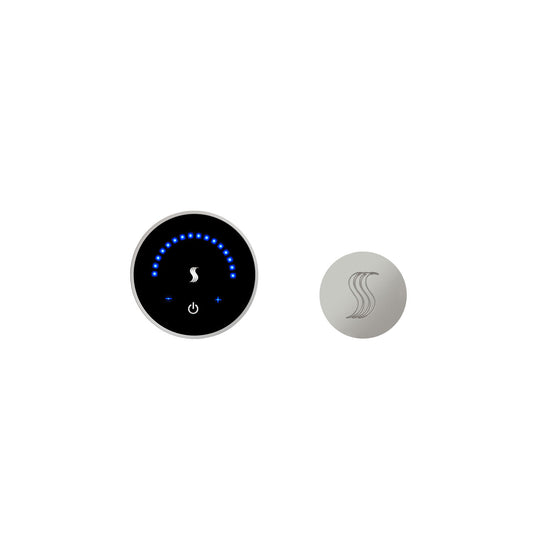 ThermaSol MicroTouch Steam Shower Control w/SteamVection Steamhead, Flushmount