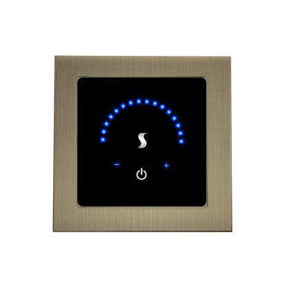 ThermaSol Steam Shower Control, MicroTouch Series, Modern Recessed