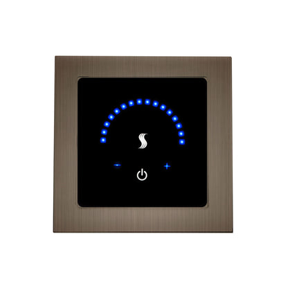 ThermaSol Steam Shower Control, MicroTouch Series, Modern Recessed