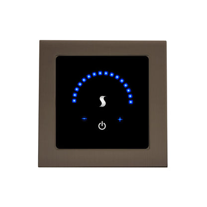 ThermaSol Steam Shower Control, MicroTouch Series, Modern Recessed