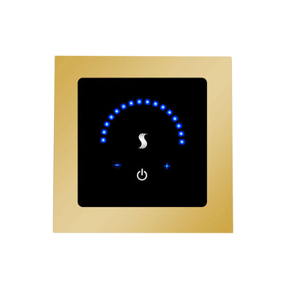 ThermaSol Steam Shower Control, MicroTouch Series, Modern Recessed