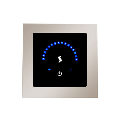 ThermaSol Steam Shower Control, MicroTouch Series, Modern Recessed