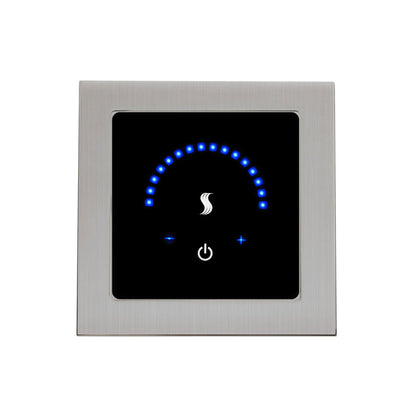 ThermaSol Steam Shower Control, MicroTouch Series, Modern Recessed