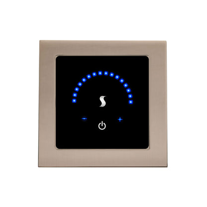ThermaSol Steam Shower Control, MicroTouch Series, Modern Recessed