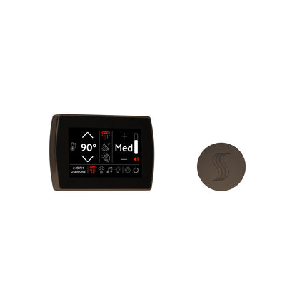 ThermaSol SignaTouch Control 5", SteamVection Steam Head, Square