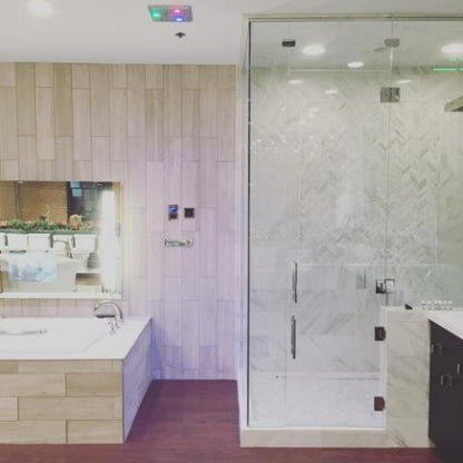 ThermaSol Signature Series, Steam Shower Control, 5.6" Digital Control, Modern Recessed