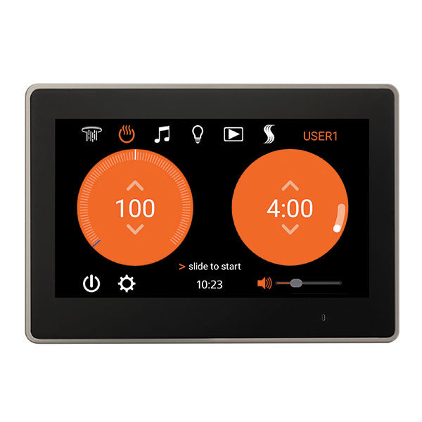 ThermaSol ThermaTouch Control 10", SteamVection Steam Head, Square