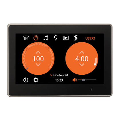 ThermaSol ThermaTouch Control 10", SteamVection Steam Head, Square