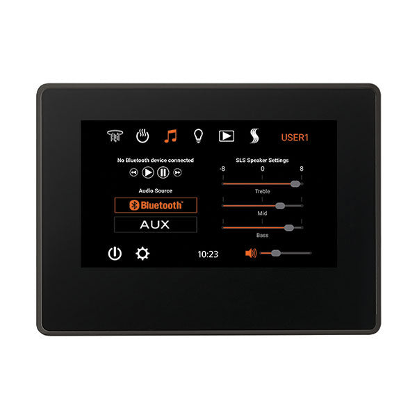 ThermaSol Steam Shower Control, 7", TouchScreen, WiFi